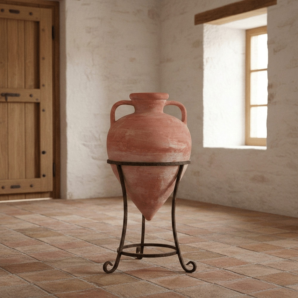 anfora a punta produttori vasi in terracotta toscana fatti a mano vasi di terracotta grandi vaso terracotte vasi artigianali made in italy grande vaso di terracotta artigianale fornace terracotta fabbrica di vasi da esterno fabbrica di terrecotte