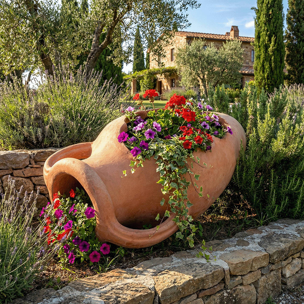 Anfora romana aperta produttori vasi in terracotta toscana fatti a mano vasi di terracotta grandi vaso terracotte vasi artigianali made in italy grande vaso di terracotta artigianale fornace terracotta fabbrica di vasi da esterno fabbrica di terrecotte