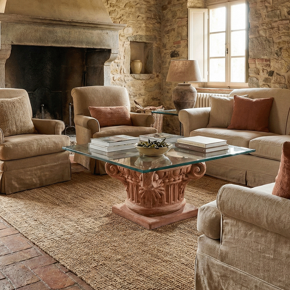 Capitello base tavolo produttori vasi in terracotta toscana fatti a mano vasi di terracotta grandi vaso terracotte vasi artigianali made in italy grande vaso di terracotta artigianale fornace terracotta fabbrica di vasi da esterno fabbrica di terrecotte