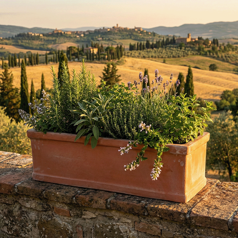 Cassetta Balcone produttori vasi in terracotta toscana fatti a mano vasi di terracotta grandi vaso terracotte vasi artigianali made in italy grande vaso di terracotta artigianale fornace terracotta fabbrica di vasi da esterno fabbrica di terrecotte