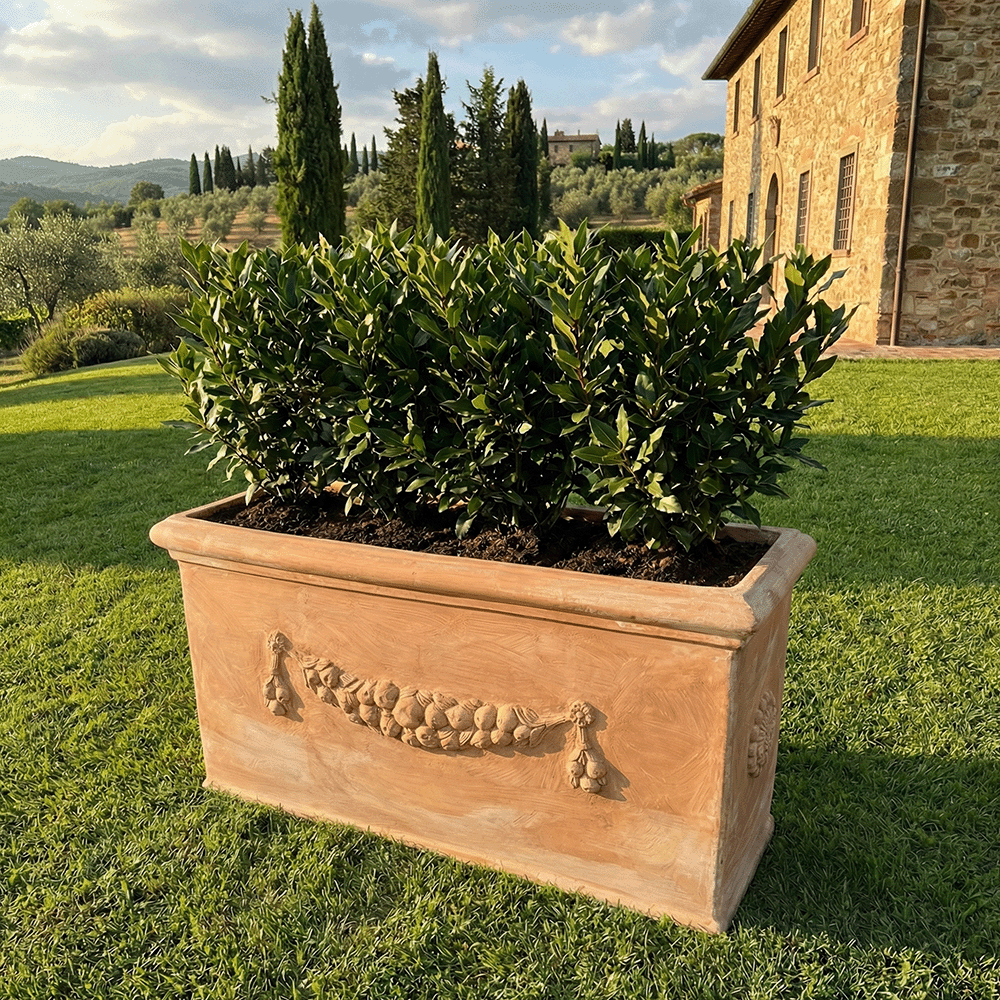 cassone festonato cassetta alta produttori vasi in terracotta toscana fatti a mano vasi di terracotta grandi vaso terracotte vasi artigianali made in italy grande vaso di terracotta artigianale fornace terracotta fabbrica di vasi da esterno fabbrica di terrecotte