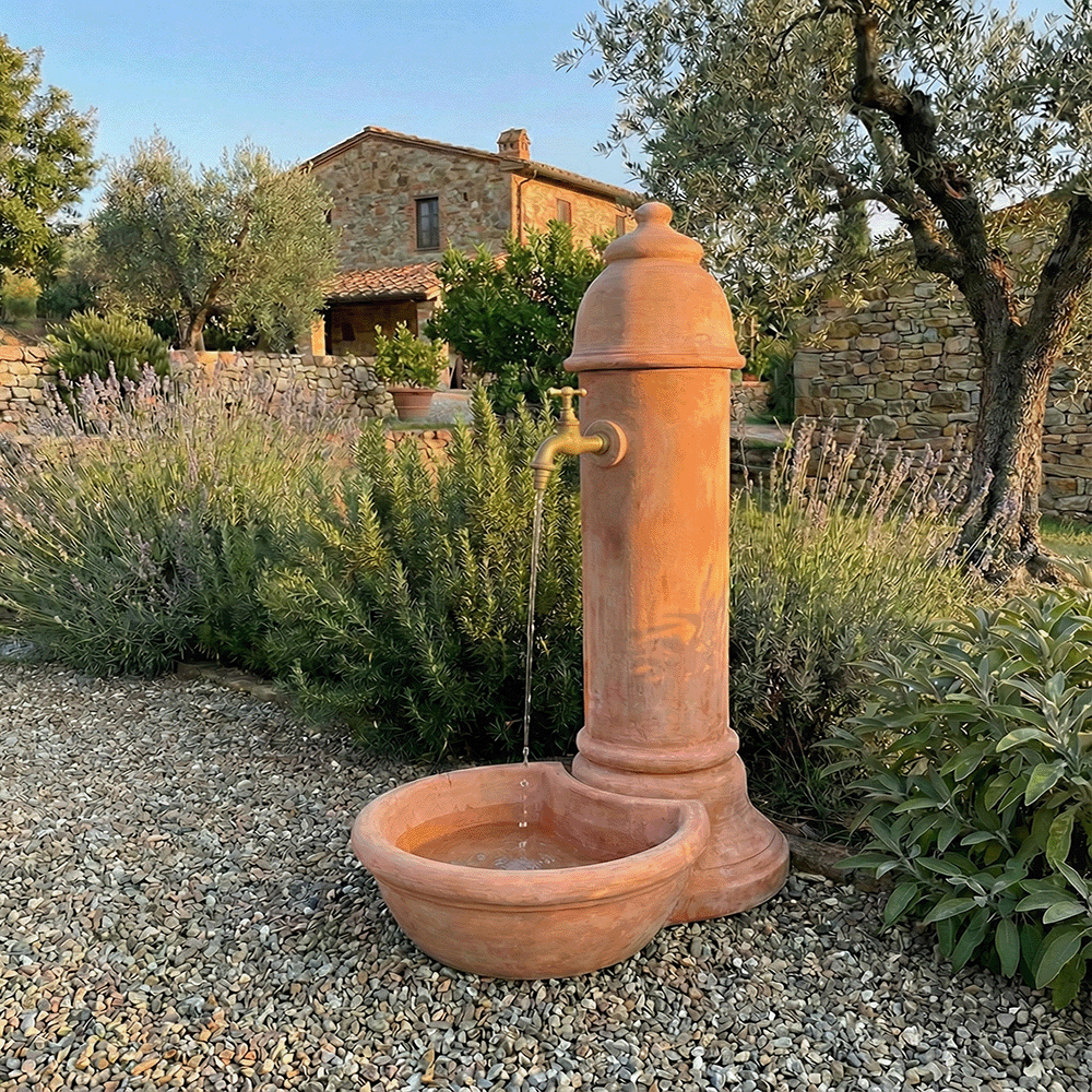 Fontanella liscia produttori vasi in terracotta toscana fatti a mano vasi di terracotta grandi vaso terracotte vasi artigianali made in italy grande vaso di terracotta artigianale fornace terracotta fabbrica di vasi da esterno fabbrica di terrecotte