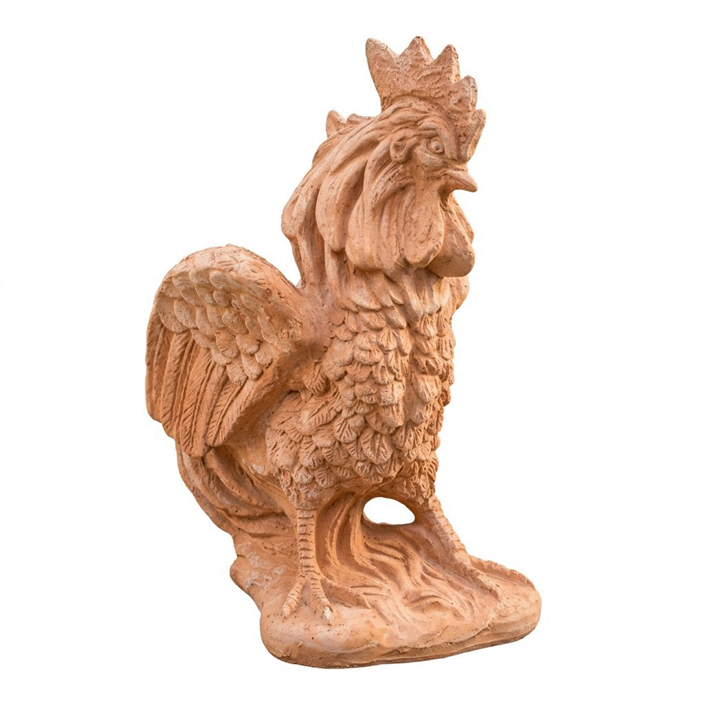 Statua gallo galestro impruneta produttori vasi in terracotta toscana fatti a mano vasi di terracotta grandi vaso terracotte vasi artigianali made in italy grande vaso di terracotta artigianale fornace terracotta fabbrica di vasi da esterno fabbrica di terrecotte