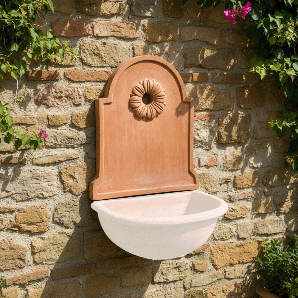 Pannello Rubinetto Rosetta produttori vasi in terracotta toscana fatti a mano vasi di terracotta grandi vaso terracotte vasi artigianali made in italy grande vaso di terracotta artigianale fornace terracotta fabbrica di vasi da esterno fabbrica di terrecotte