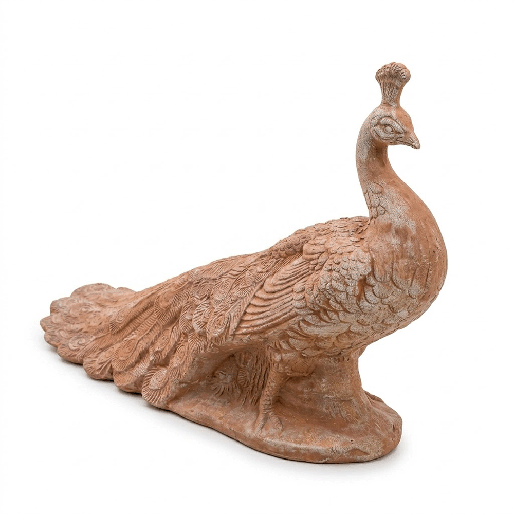 Statua pavone galestro impruneta produttori vasi in terracotta toscana fatti a mano vasi di terracotta grandi vaso terracotte vasi artigianali made in italy grande vaso di terracotta artigianale fornace terracotta fabbrica di vasi da esterno fabbrica di terrecotte