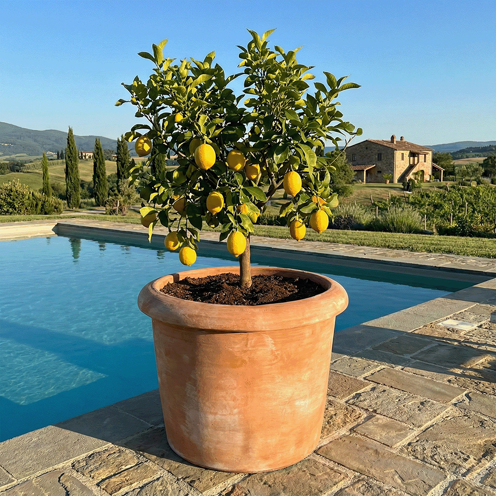 Vaso Liscio Basso produttori vasi in terracotta toscana fatti a mano vasi di terracotta grandi vaso terracotte vasi artigianali made in italy grande vaso di terracotta artigianale fornace terracotta fabbrica di vasi da esterno fabbrica di terrecotte