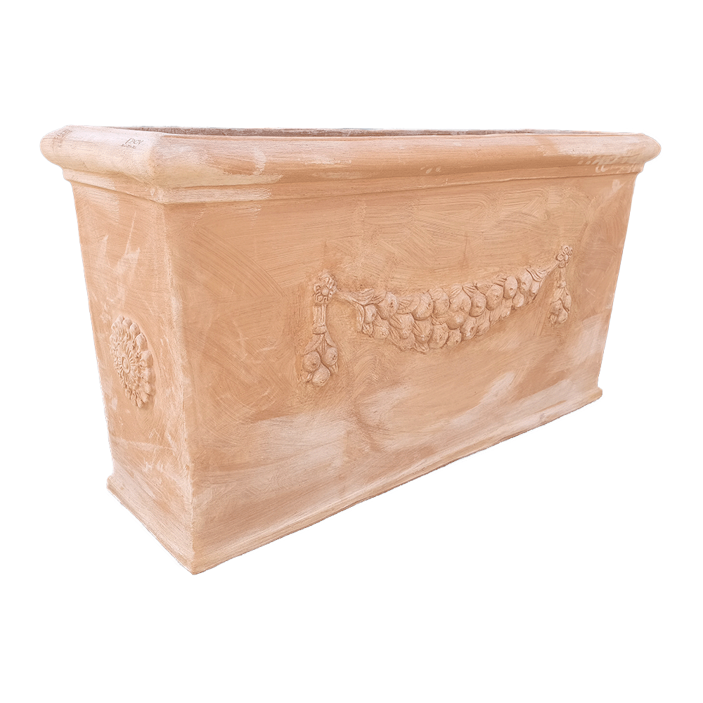 cassone festonato cassetta alta produttori vasi in terracotta toscana fatti a mano vasi di terracotta grandi vaso terracotte vasi artigianali made in italy grande vaso di terracotta artigianale fornace terracotta fabbrica di vasi da esterno fabbrica di terrecotte