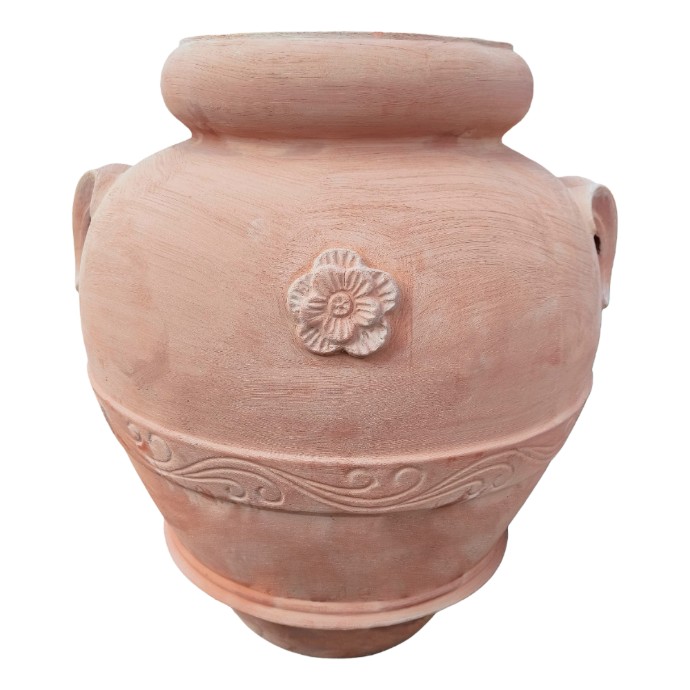 Orcio Toscano Rosetta Manici produttori vasi in terracotta toscana fatti a mano vasi di terracotta grandi vaso terracotte vasi artigianali made in italy grande vaso di terracotta artigianale fornace terracotta fabbrica di vasi da esterno fabbrica di terrecotte